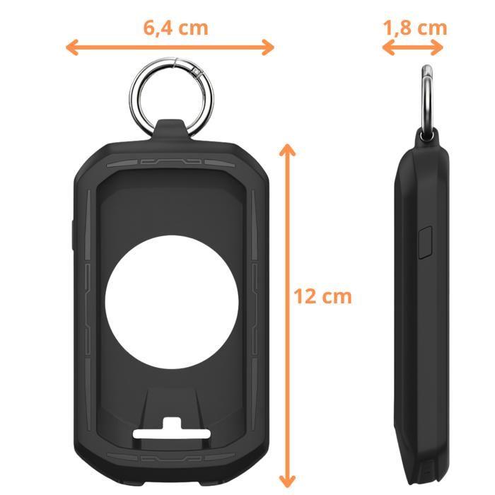 Coque pour Garmin Edge 1050 - Housse Etui Silicone Noir Protection Souple Phonillico®