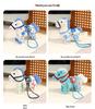 Cartoon Pony Plush Keychain – Horse Year Mascot Doll Pendant Backpack Accessory