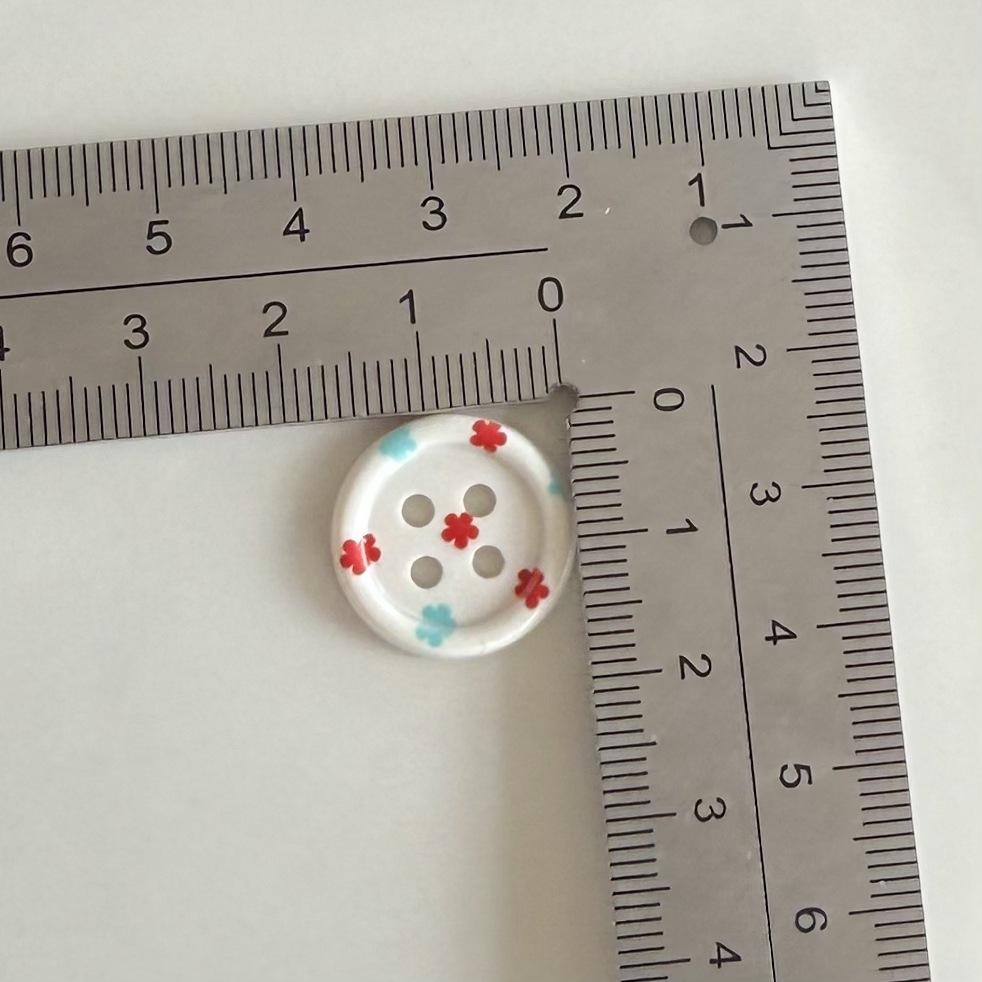10Pcs 18mm Cute Sweetheart Cartoon Button Kids Clothing DIY Sewing Supplies Decor Accessories for Hair Clips DIY for Crocs Shoes