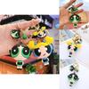 Lovely Powerpuff Girls Cartoon Keychain Bag Pendant For Kids