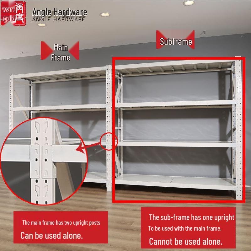 Multi-layer Storage Racks - Light to Heavy Duty Warehouse & Home Shelving Display Solutions