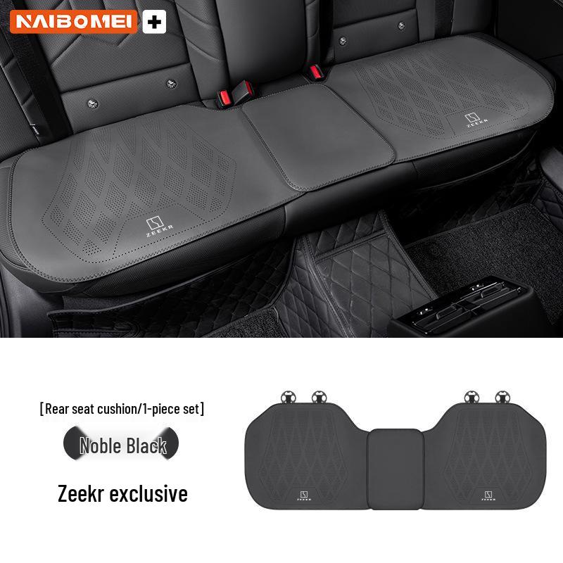 Zeekr 001/X/009 Leather Seat Cushion Set for Front and Rear - Perforated Three-Piece