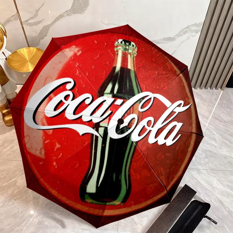 Christmas Gift Halloween Theme Bear Truck Coca Cola umbrella is suitable for all seasons, including home travel and outdoor activities Y19