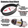 For SC project Arrow Yoshimura AK Brother Mivv Leovince Austinracing Etc Exhaust Tail Pipe Carbon Fiber Stainless Fixed Clamp