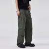 New American outdoor tooling casual pants men's summer tide brand loose straight paratrooper pants mid waist