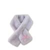 Solid Color Anti-Cold Neckerchief Casual Kids Plush Scarf Sweet Bowknot Scarf  Children