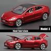 1/32 Scale Tesla MODEL 3 Alloy Car Model Diecasts & Toy Vehicles Car Decoration Kid Simulation Toys for Children Gifts Boy Toy