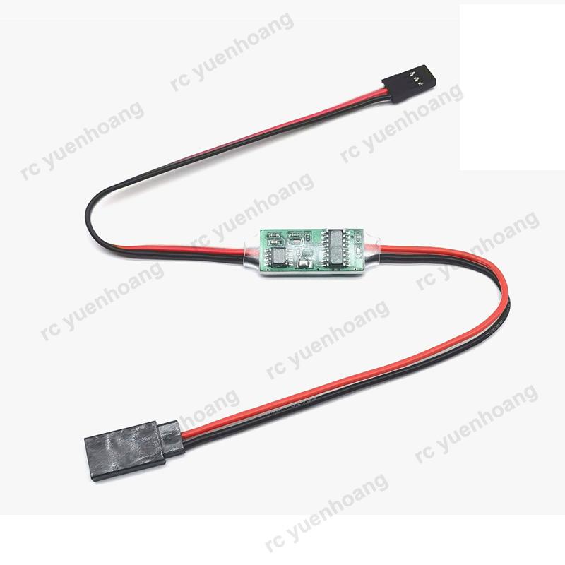 Remote Control Electronic Switch DC 4.8V-8.4V 5A PWM Signal On-off for RC Multi-copter Airplane Lighting/Power Switch Controller