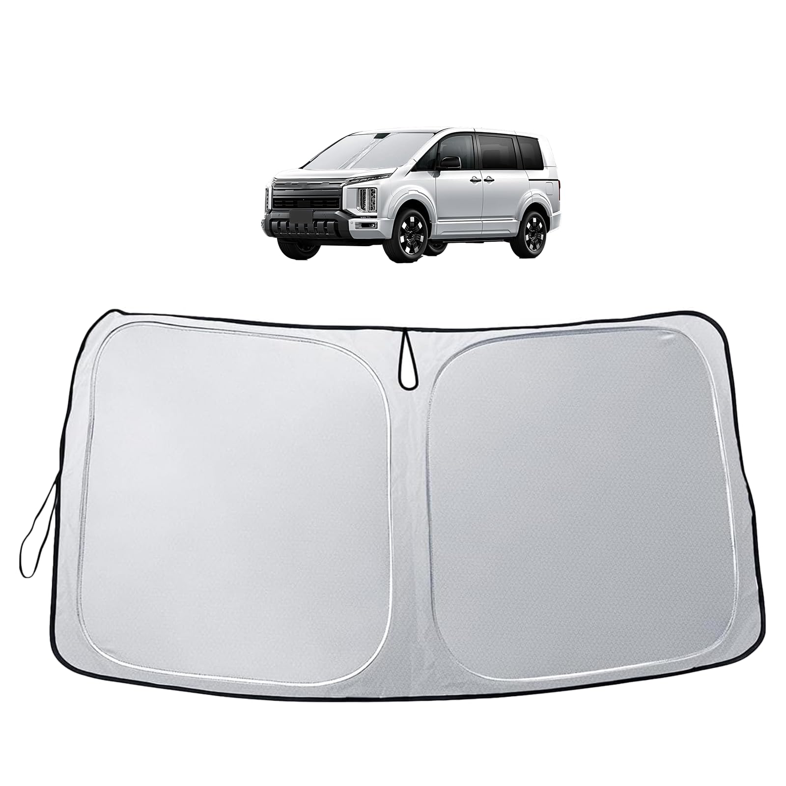 

Улучшение модельного года Mitsubishi Delica D5 CV1W CV2W CV4W CV5W Специальный солнцезащитный козырек Автомобильный передний теплоизоляционный лист Светоблокирующий лист Delica D5