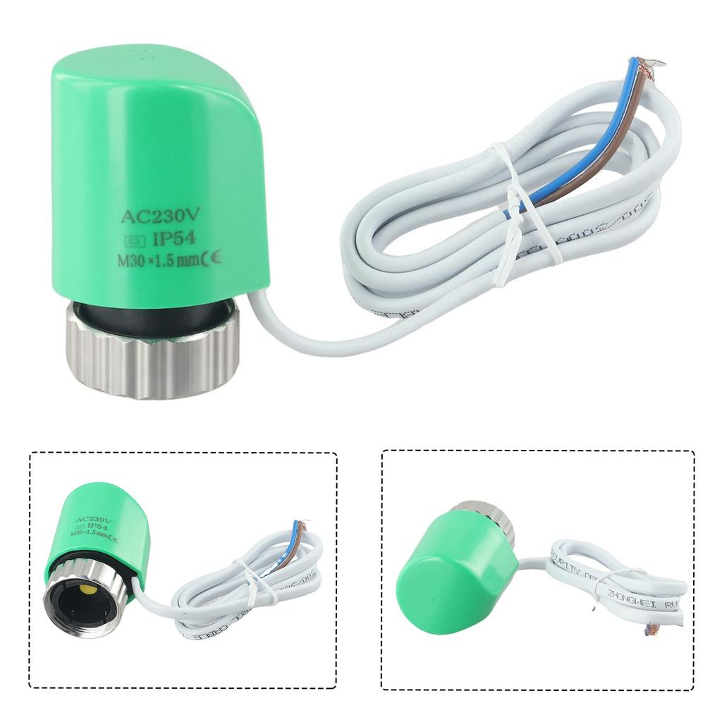 Easy Control AC230V Electric Thermal Actuator for Floor Heating Radiator Valve  Stable Performance  Quick Installation