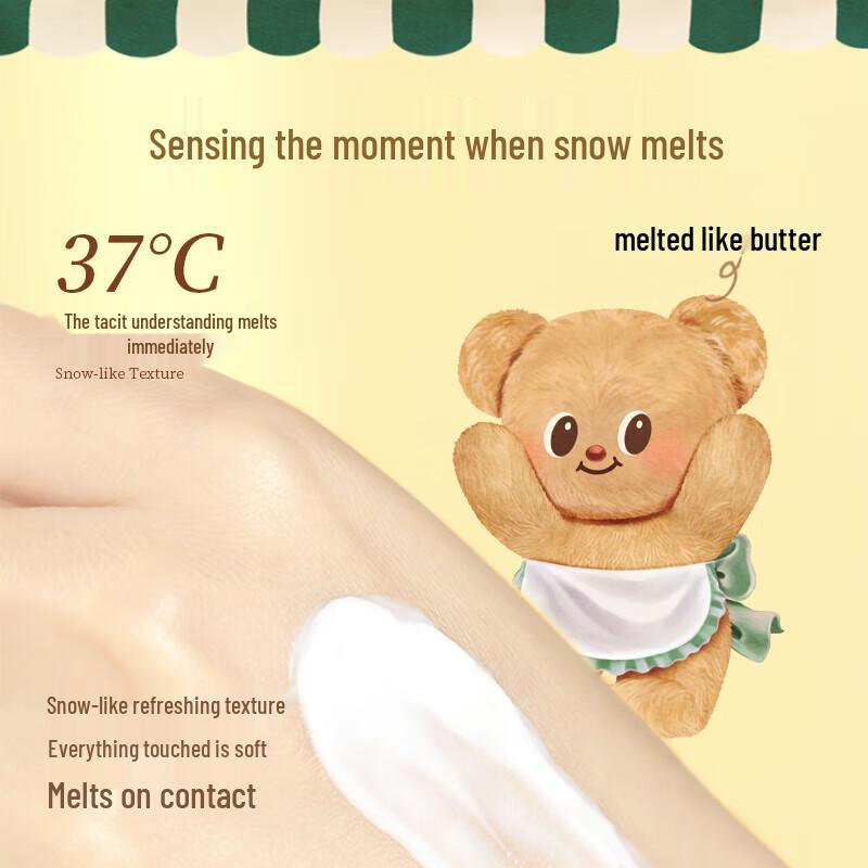 Runpei Christmas Butter Bear Scented Hand Cream Set
