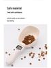 Long-Handled Electronic Pet Food Measuring Spoon with Gram Scale for Dog and Cat Food
