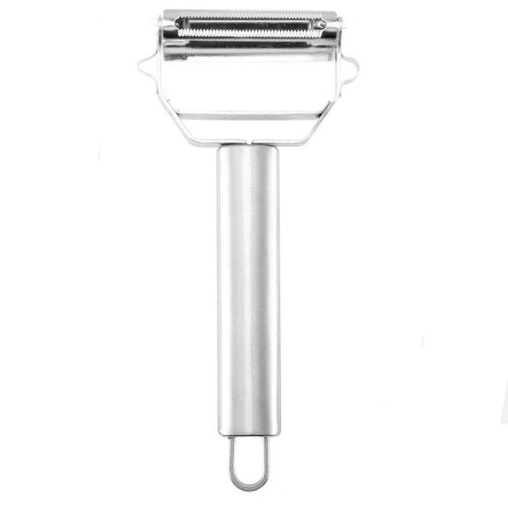 3-in-1 Multifunctional 430 Stainless Steel Peeler & Grater for Fruits and Melons