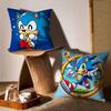 Cool Character S-Sonic-MT The Hedgehog Pillow Case Sofa And Living Room Decorative Cushion Covers Dust-proof And Mite-proof F