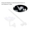 Acrylic Fish Tank Shrimp Feeder Tube with Holder Clip Feeding Bowl Set Aquarium Accessory(20cm)