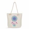 Dreamcatcher print thick rope single-shoulder beach bag 7309 KTB