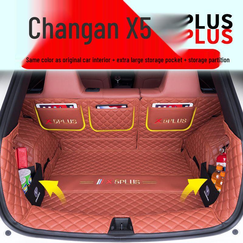 Compatible Trunk Mat for 26 Changan Second-Gen X5Plus Models - Custom Interior Tail Box Mat