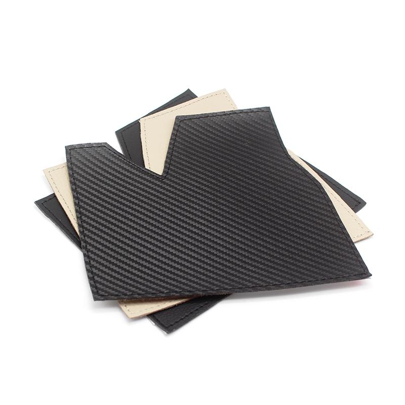 Couverture intérieure d'accoudoir de porte en cuir, pour BMW série 3 E90 X5 E70 2007 – 2011, poignée de porte latérale de conduite de voiture, revêtement d'habillage de panneau d'accoudoir