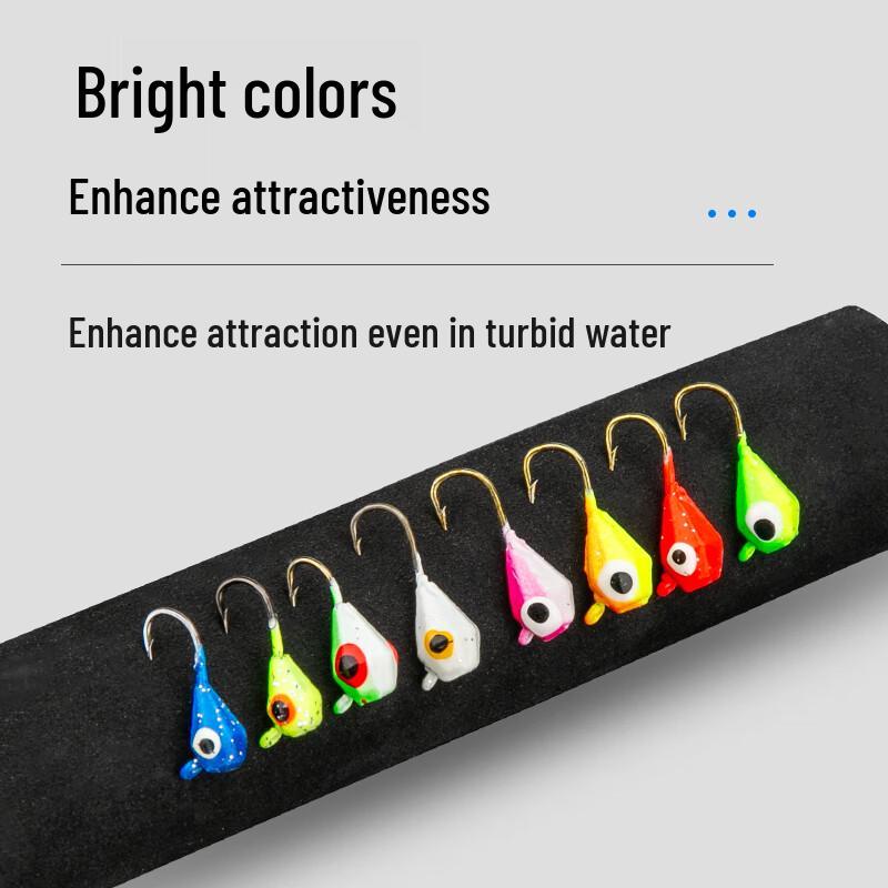 Kemailei Ice Fishing Lure Set