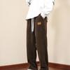 Casual Pants Men's Straight Drape Comfortable Men's Pants Loose and Versatile High Street Pants Slim.