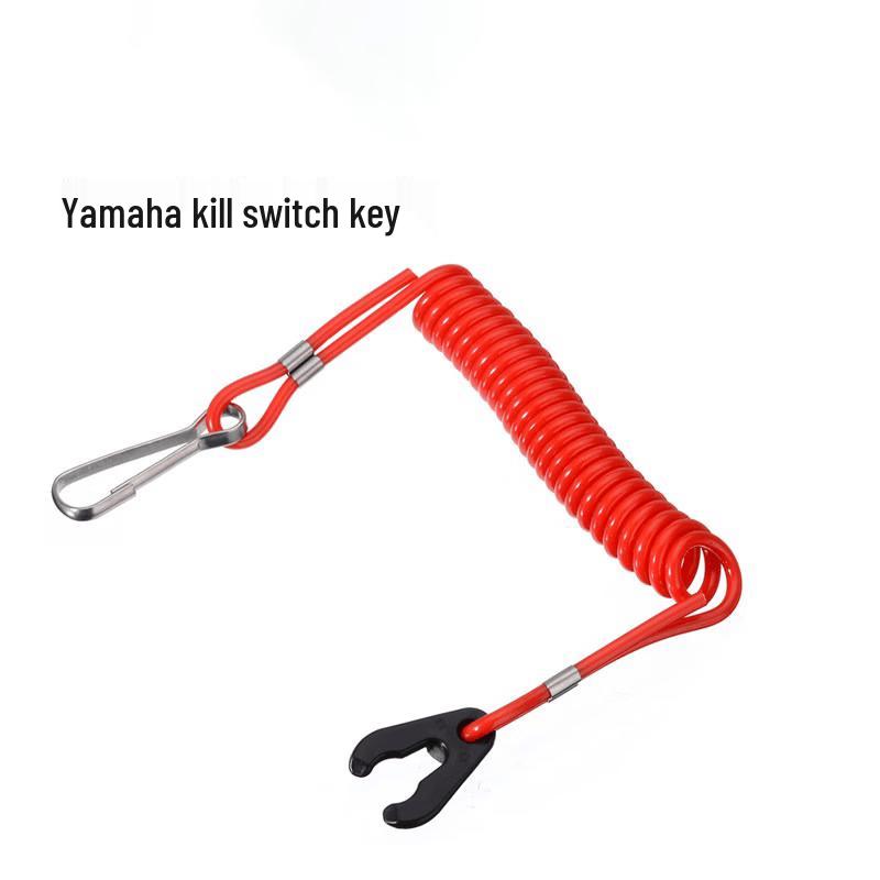 Marine Outboard Safety Kill Switch Lanyard