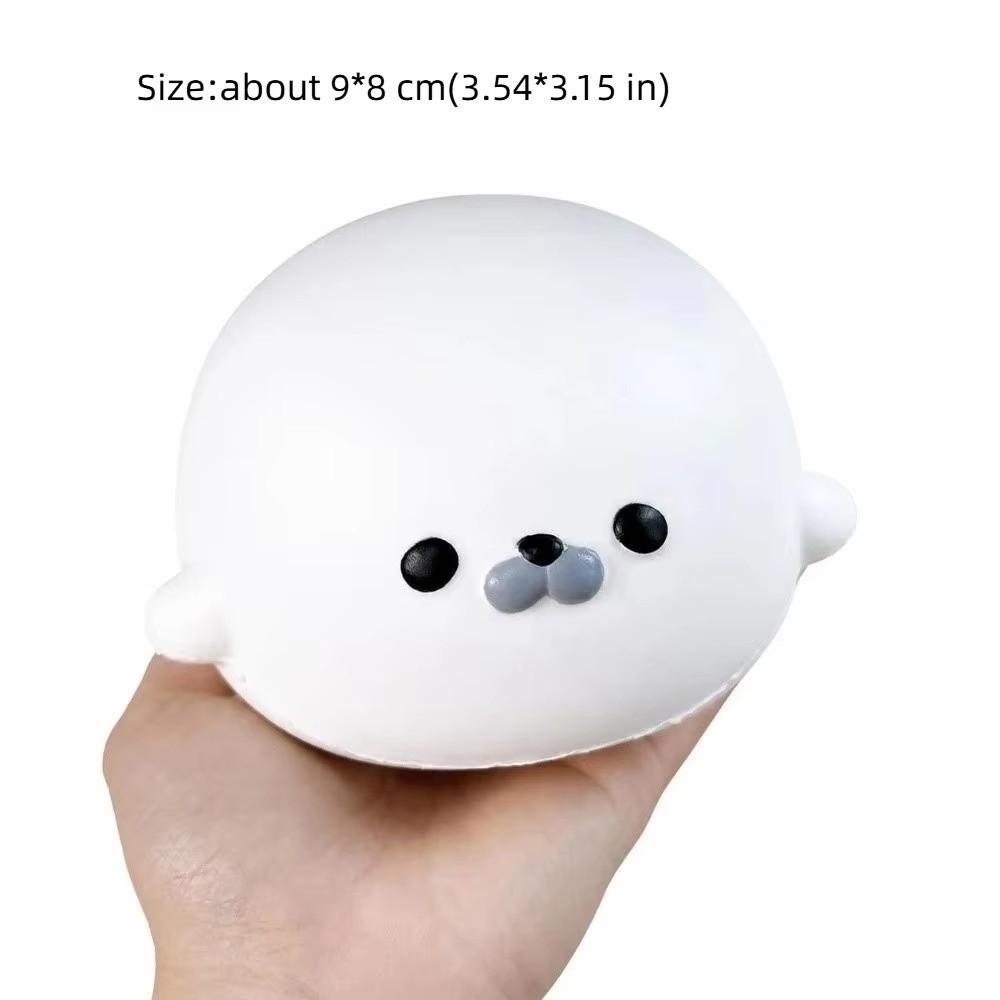Slow Rebound Seal Squeeze Toys Soft Texture Seal Fidget Toy Seal Squishy Toy  Desktop Decoration