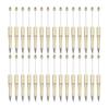 PATIKIL Bead Deco Pen Set of 30 Black Ink Plastic Bead Pen Creative DIY Ballpoint Pen Teacher/Office/DIY Craft/Party Decoration/Handmade Supplies