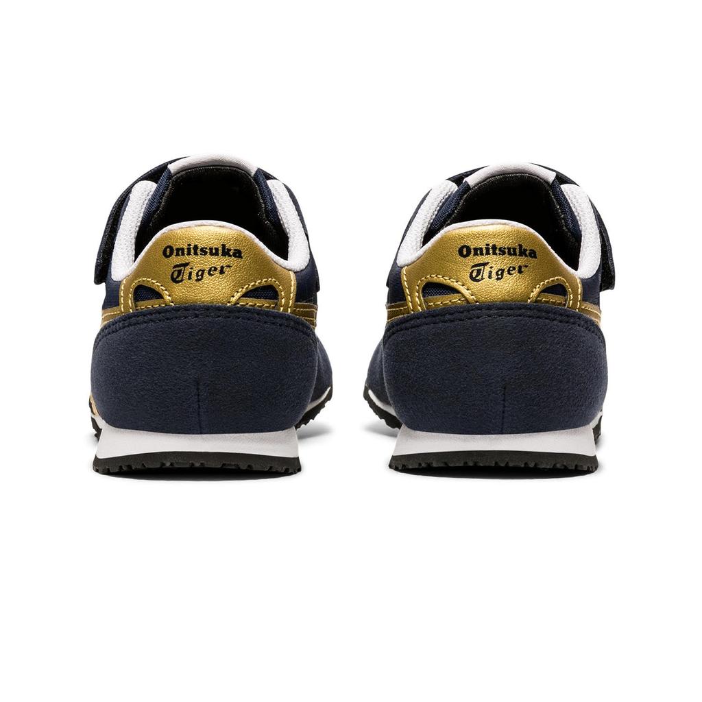 Onitsuka Tiger SERRANO KIDS PS Cm Sneakers, Midnight/Pure Gold, 19.5