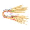 18Pcs Circular Needle DoublePoint Bamboo Color Flexible Tube Connection Knitting Tool Set