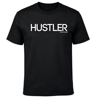Hustler Magazine Klassisches Logo Grafik-T-Shirt