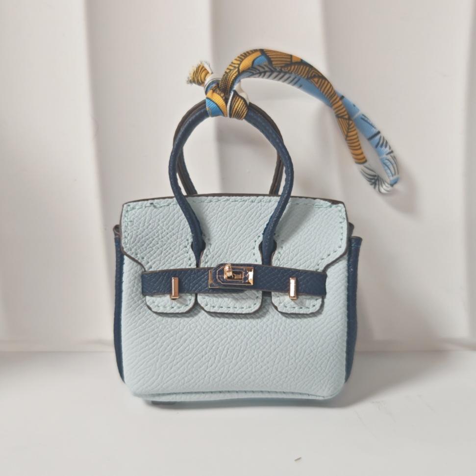 

Shidai Xinyu Мини-сумка из коровьей кожи, высококачественная парусиновая цветная сумка, аксессуар, кошелек для монет, сумка для наушников, подвесное украшение, брелок для ключей автомобиля 9.5x3.5x10cm