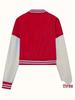 2024 Color Block Single-Breasted Letter Women's Baseball Jacket - Spring/Autumn Collection