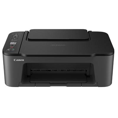 Drukarka Canon A4 Atramentowa drukarka wielofunkcyjna PIXUS TS3530 Czarna kompatybilna Do telepracy model 2022 4 kompatybilne serie atramentów Wi-Fi kolory, zintegrowana,