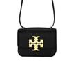 Tory Burch Eleanor Double T Logo Flap Magnetic Closure Crossbody Shoulder Bag Women Bags Black 155671-001