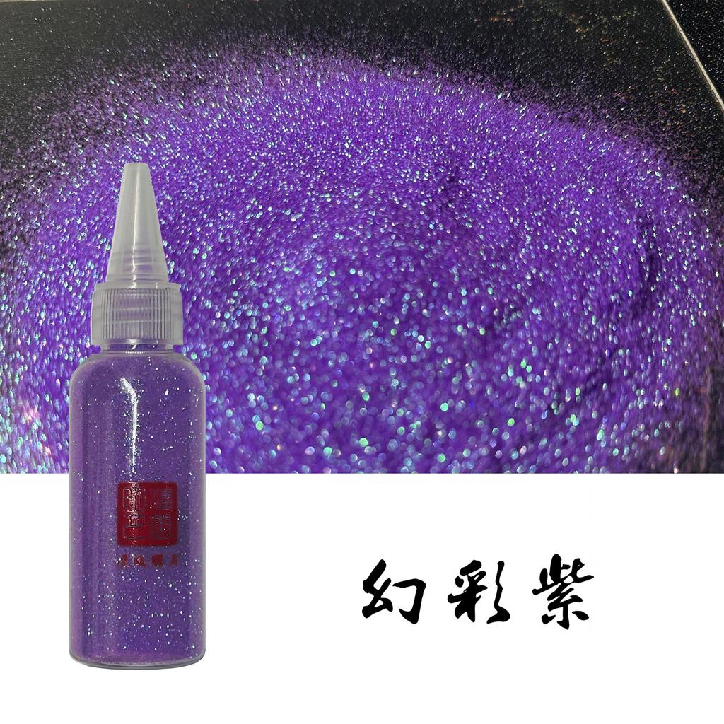 Glitterpoeder met Diverse Kleuren en Sterk Glanzend Effect voor het Verfraaien van Cloisonné Emaille Schilderijen