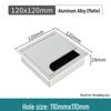 Aluminum Office Desk Cable Cover with Bristles - Sound-Dampening Rectangular Wire Organizer