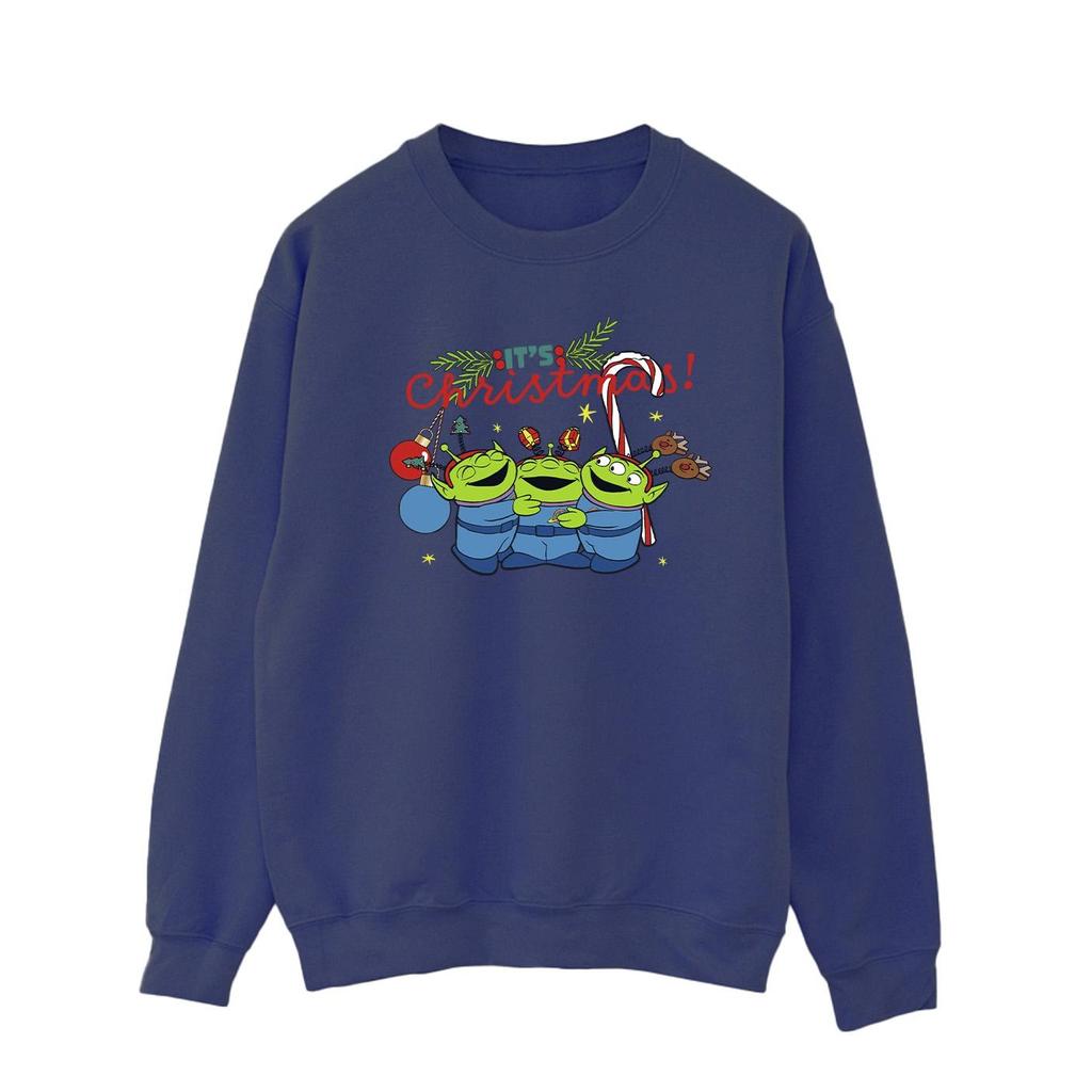Toy Story Mens Aliens Christmas Sweatshirt