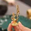 1/4 Stuks Wierookstokhouder Mini Lotus Geurclip Wierookbrander Kegels Rokerige Theehuis Sandelhout Spiraalbasis Woondecoratie