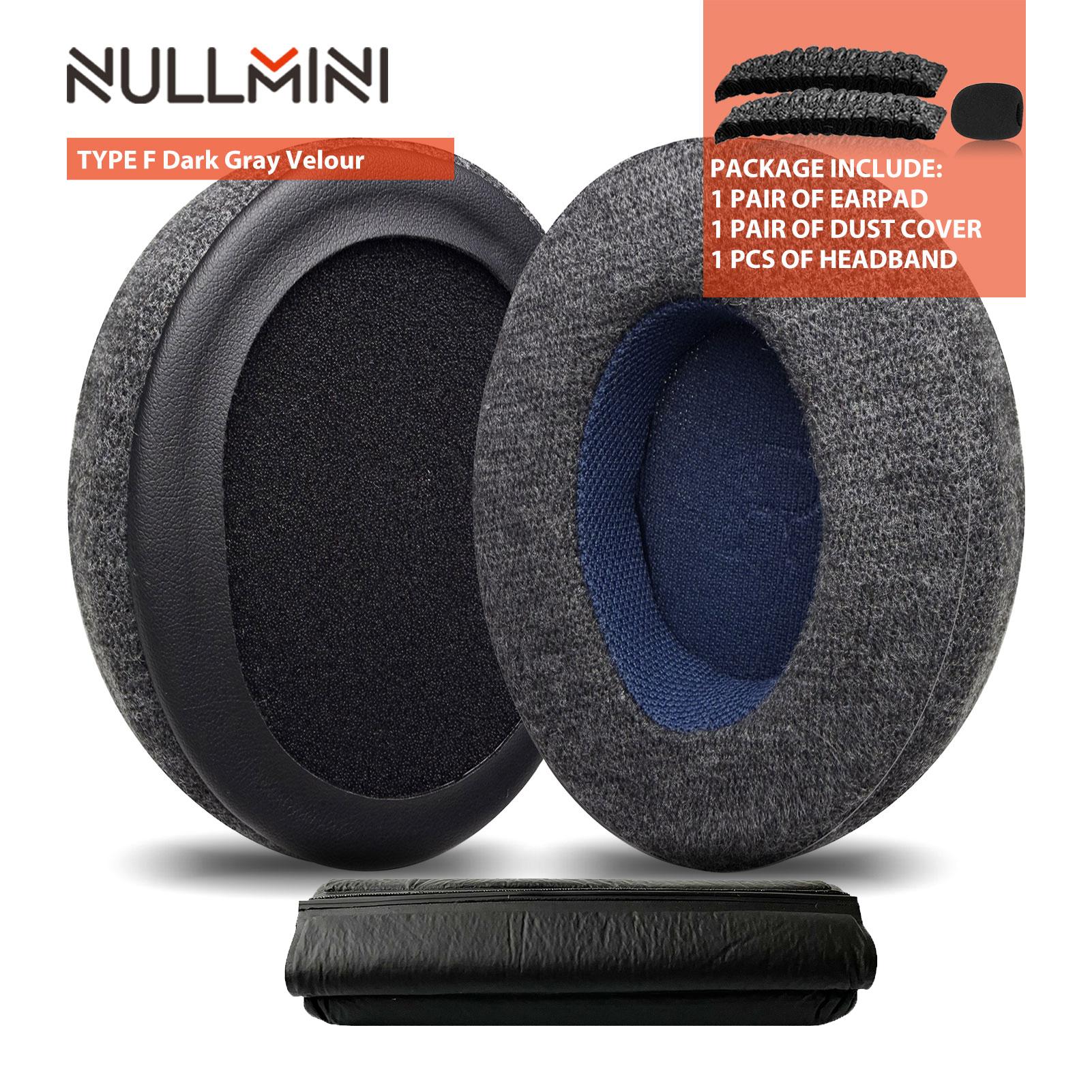 Nullmini Earpads Suitable for Sennheiser HD280 Pro Headphones Replacement Cushion Sleeve Earmuffs Headband
