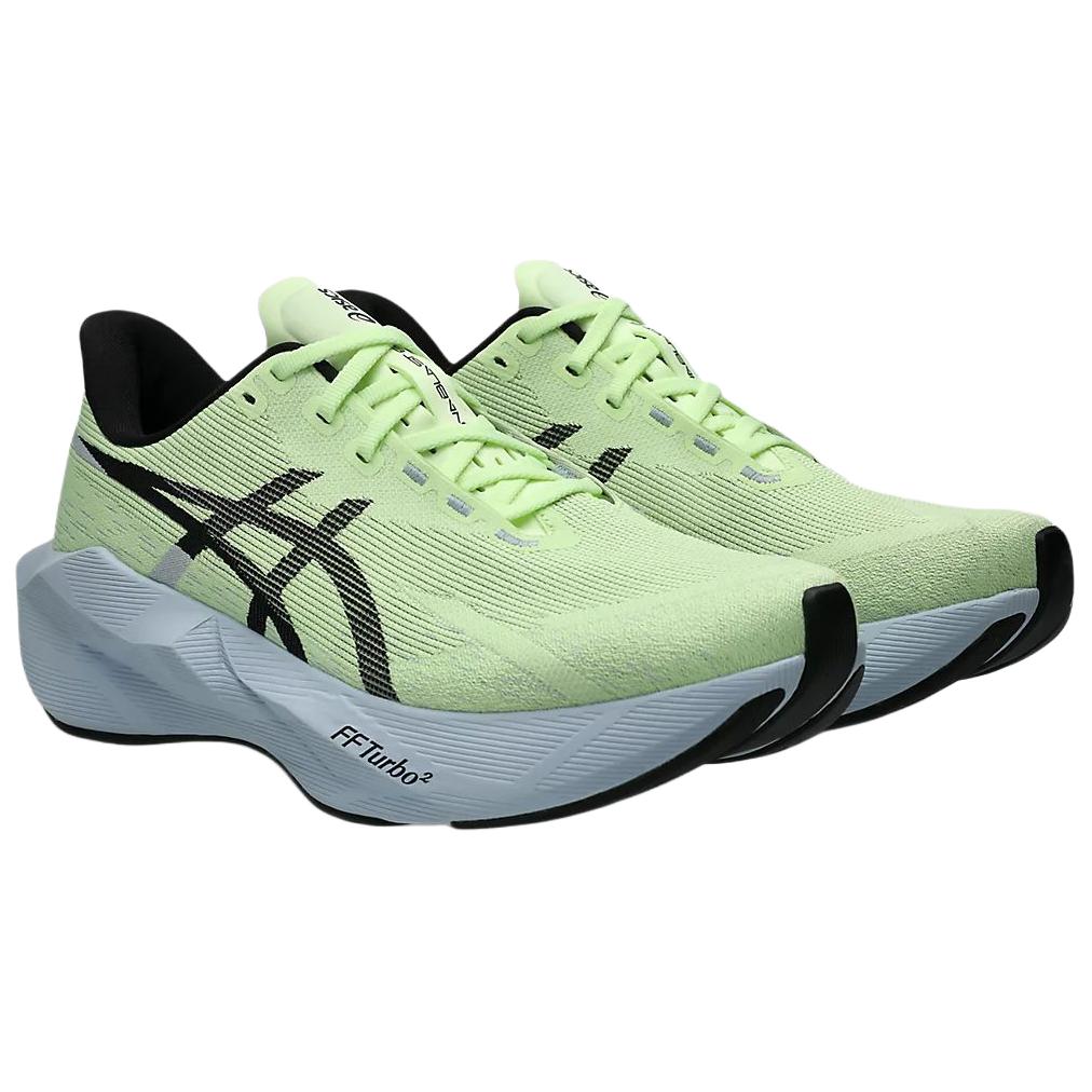 Asics Novablast 6 Comfortable Breathable Responsive Running Shoes Men Sneaker Green Black 1011C243-750