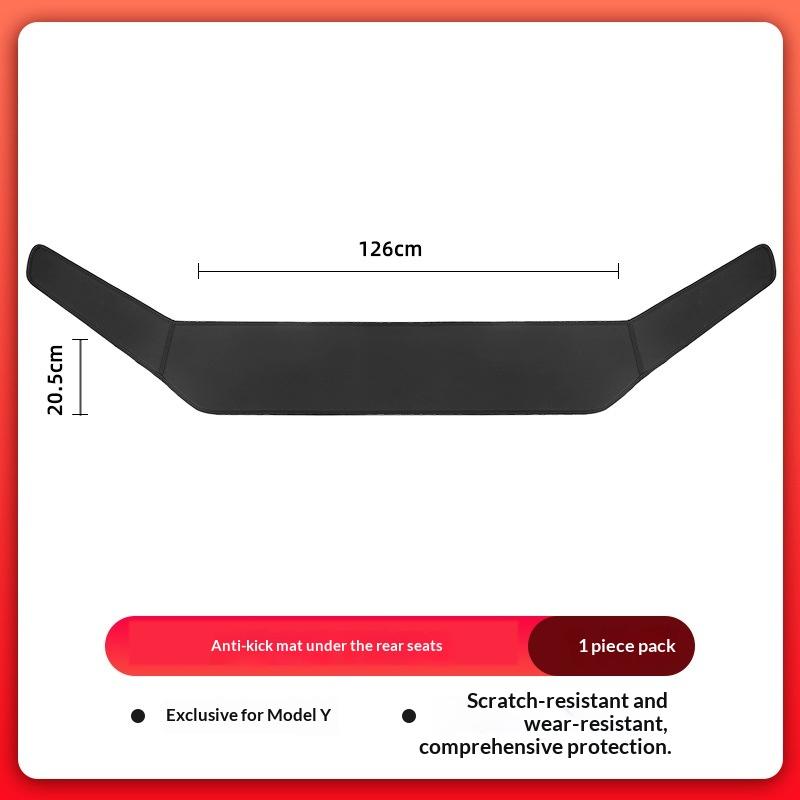 Car Door Sill Protector Set For Model Y Microfiber Leather Anti Scratch Kick Pad Threshold Protection Guard Strip Interior