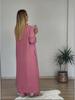 2025 Women's Casual Cotton Linen Irregular Top & Wide-Leg Pants Set for European and American Markets