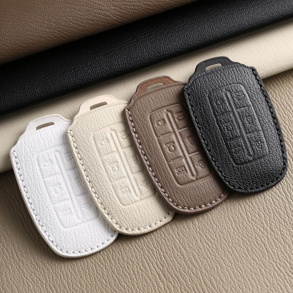 Custom key cover for Lawns Genesis Genesis leather key case car key premium