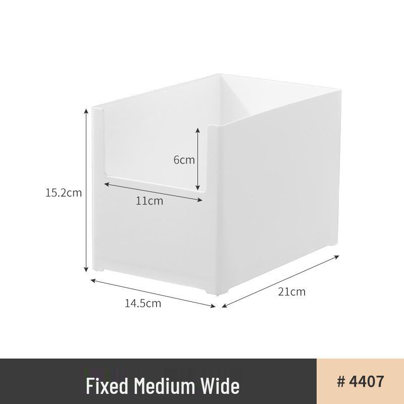 Cutie de Depozitare pentru Sertar de Bucătărie cu Separatoare de Compartimente Încorporate pentru Tacâmuri, Articole de Papetărie și Cosmetice