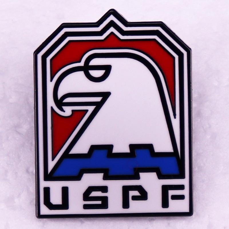 NY Escape Dystopian Sci-Fi Action Brooch