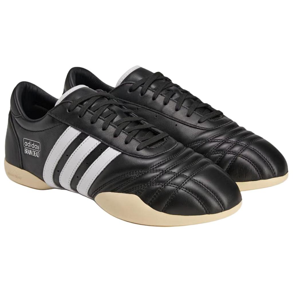 Brain Dead X Adidas Taekwondo Black Warm Vanilla Unisex Sneakers White JQ9303