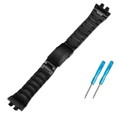 [Zealbeaty] Solid Stainless Steel Watch Strap, Special Metal Watch Strap, Suitable for GMW-B5000 Watch Repair