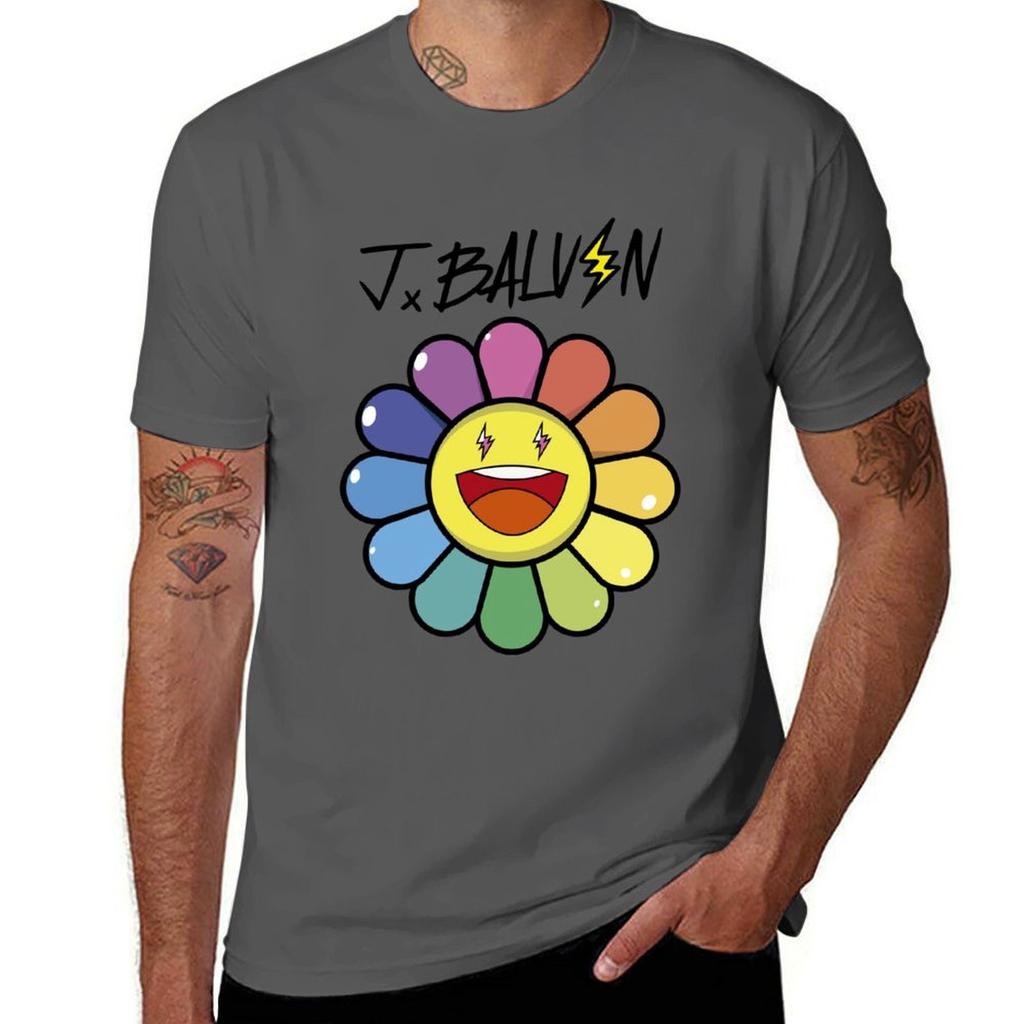 Onebalvin Floweres Tshirt Plus Size Loose Fit Tshirt