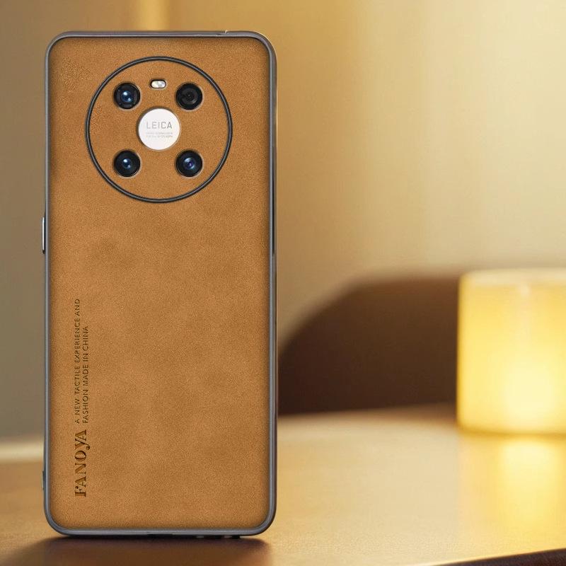 Huawei Mate40 Sheepskin Case: Luxury, Anti-Fall Protection for Mate40E