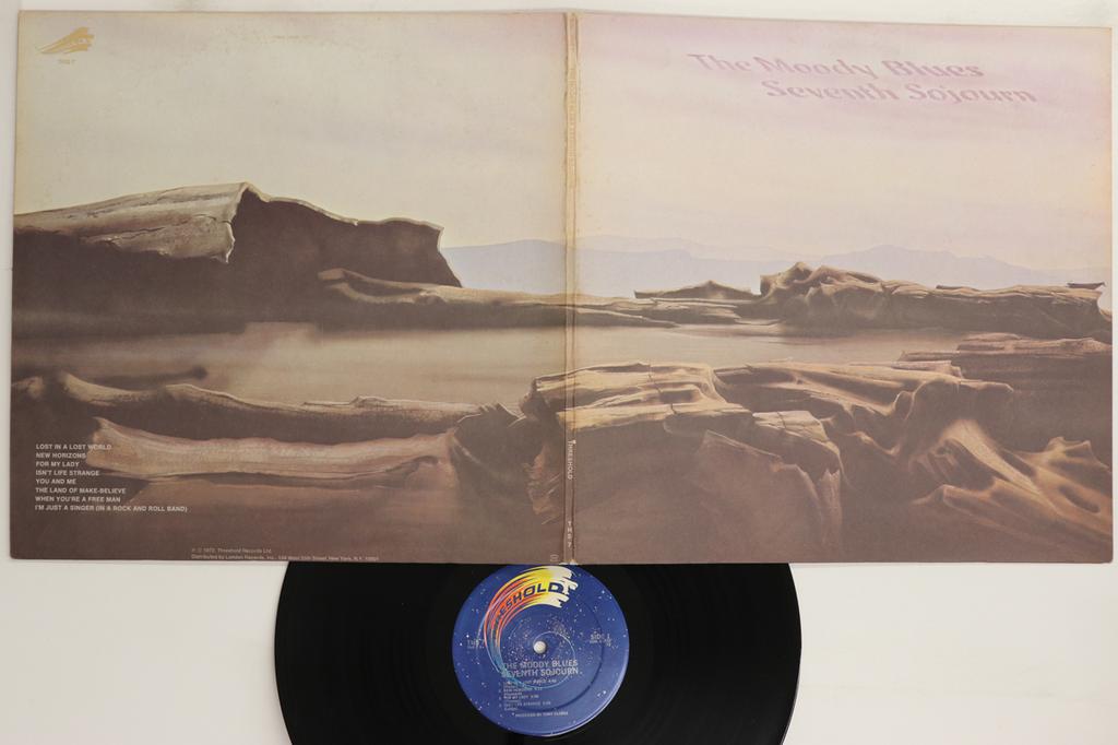 LP Record MOODY BLUES - Seventh Sojourn THS7 THRESHOLD US Rock Used